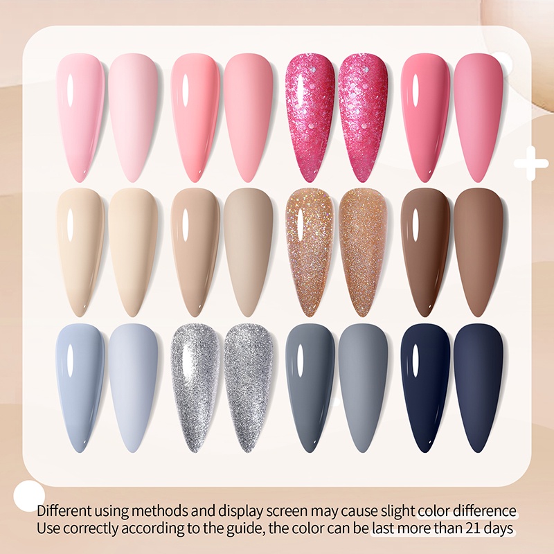 Set 12 UR SUGAR gel sơn móng tay 7ml