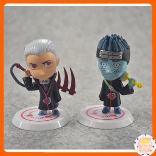 SET 11 MÔ HÌNH NARUTO AKATSUKI CỰC CHẤT INFINY DECOR