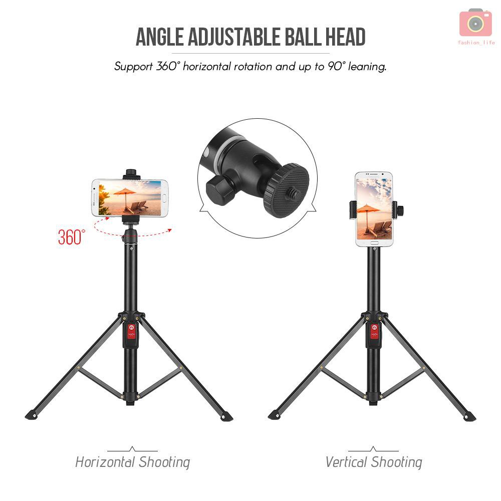 Chân Tripod 55inch Linh Hoạt Cho Iphone X 8 7 6 Plus Samsung Galaxy Note 8/s8/gopro Hero 6/5/4 +