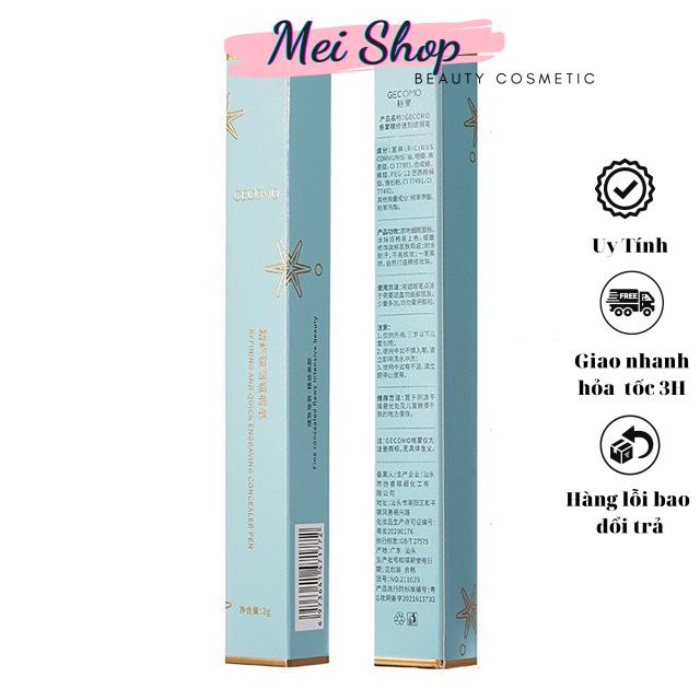 Hot - Bút Che Khuyết Điểm Kèm Đầu Chuốt Che Quầng Thâm Hiệu Quả GECOMO