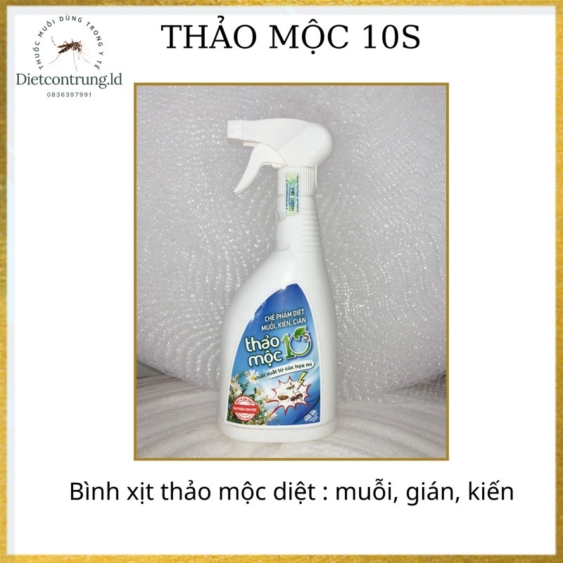 [ Xịt thảo mộc 10s - đặc trị : mối, gián, kiến ]