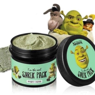 Mặt nạ đất sét bạc hà dreamworks shrek i'm the real #shrek #pack