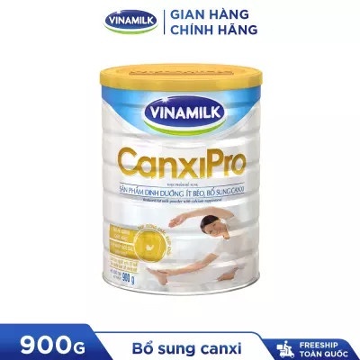 SỮA BỘT VINAMILK CANXI PRO HỘP 900G