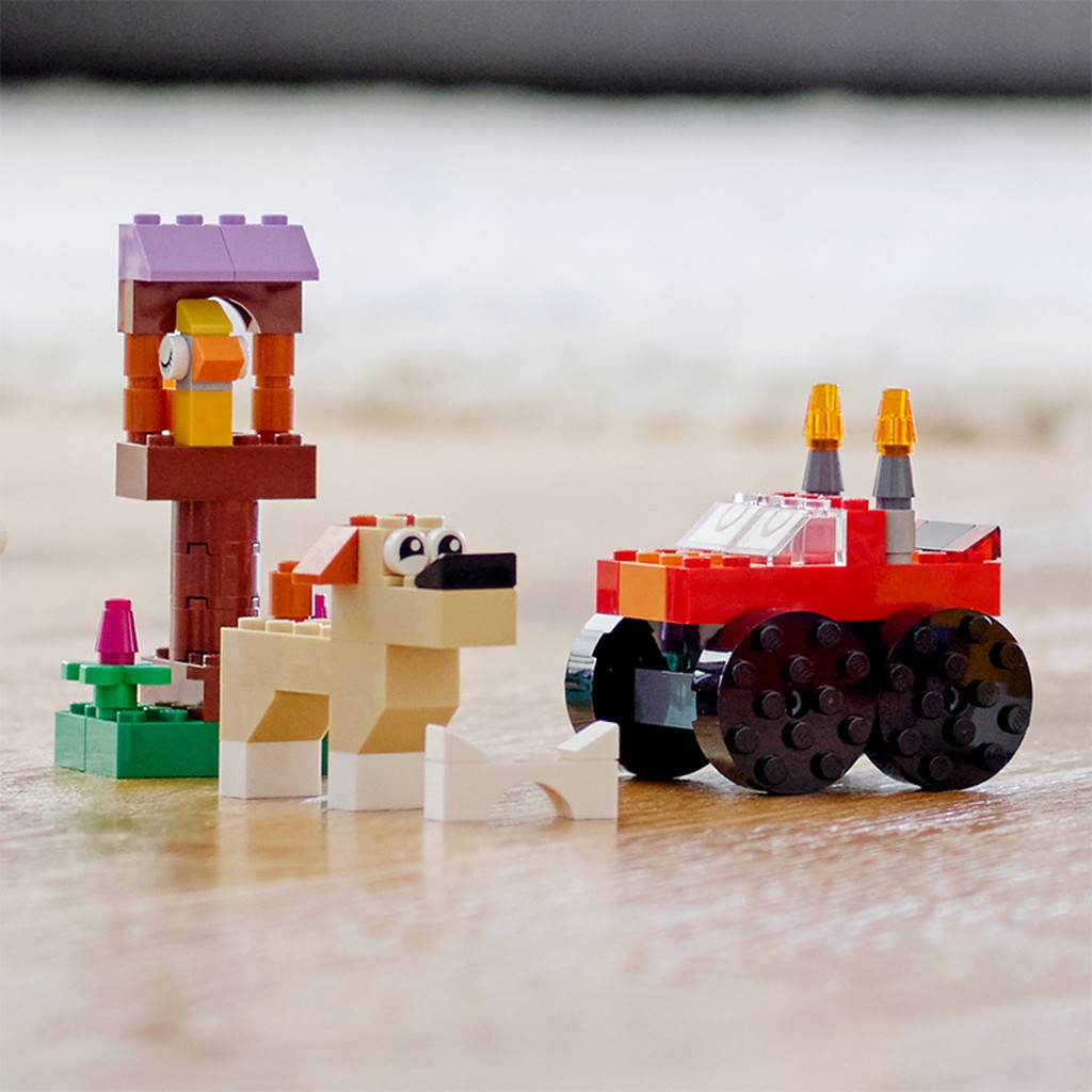 LEGO CLASSIC 11002 Bộ Gạch Classic Cơ Bản ( 300 Chi tiết) Đồ chơi lắp ráp giáo dục sáng tạo