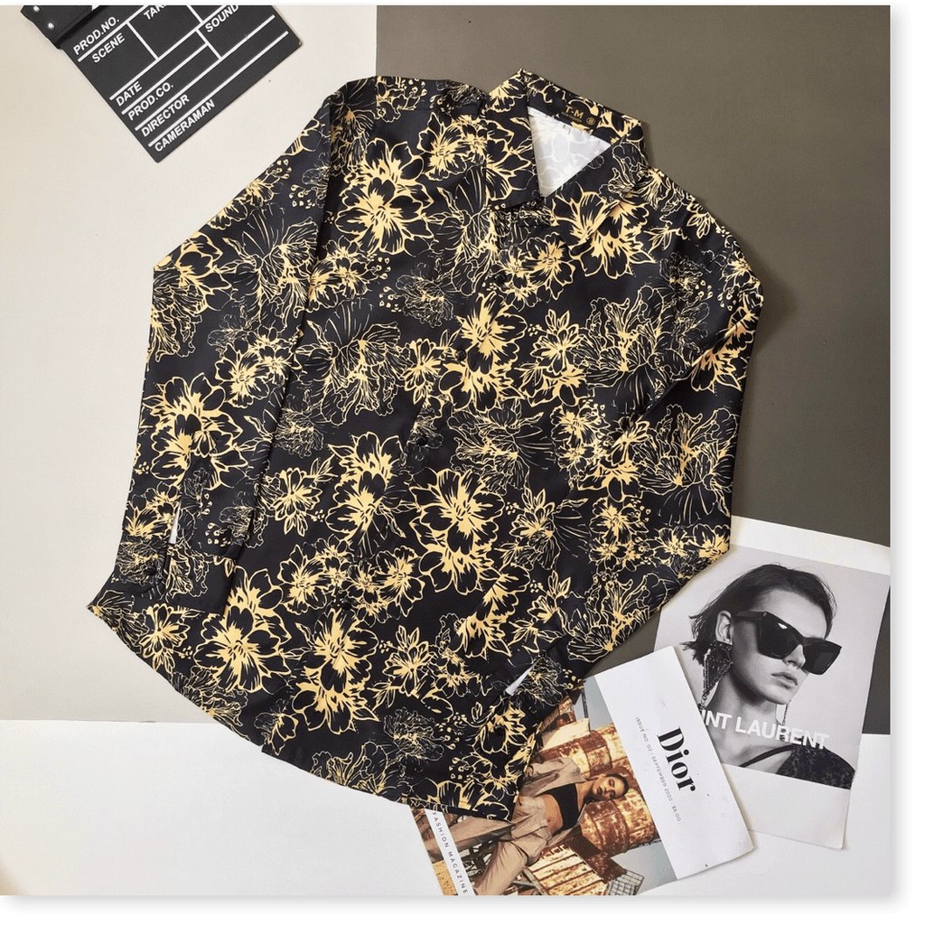 Áo sơ mi 3D DÀI TAY HOẠ TIẾT ĐẶC SẮC CỰC CHẤT CHO AE KME FASHION