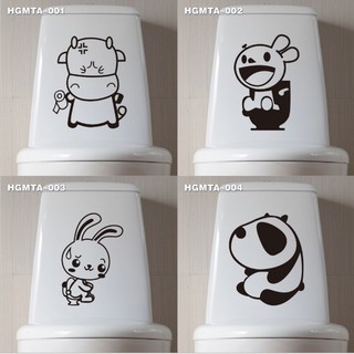 Decal trang trí Toilet