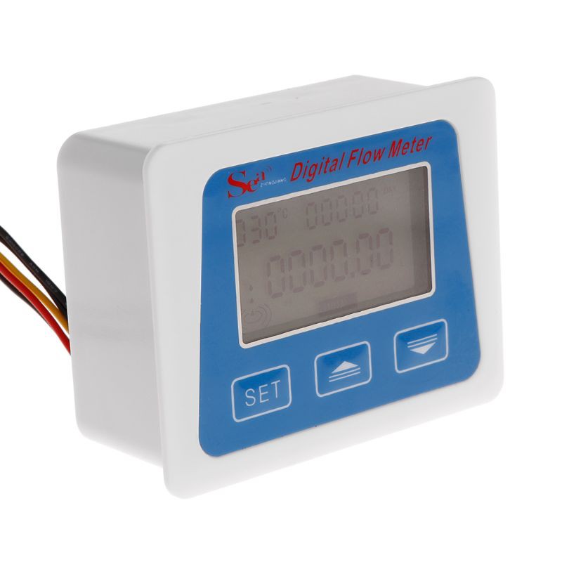 Bộ dụng cụ đồng hồ đo lưu lượng nước kỹ thuật số G1/2" chất lượng cao