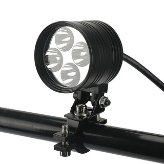 Đèn trợ sáng xe máy 4 led 3 chế độ siêu sáng 12-85V lắp được cả cho xe đạp điện, đèn pha xe máy, đèn led