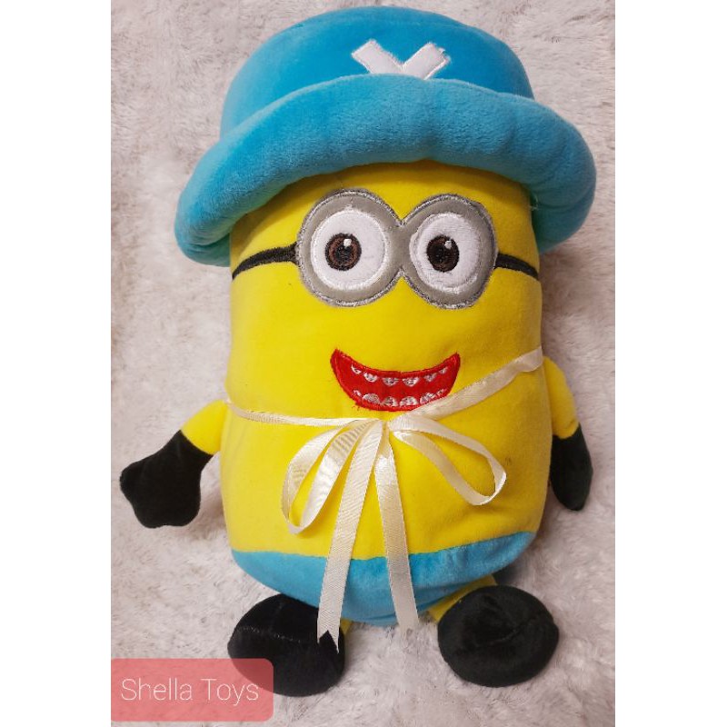 Búp Bê Hình Minion Đội Mũ Dễ Thương Xinh Xắn