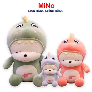 Gấu bông cún con cosplay khủng long đáng yêu mino store
