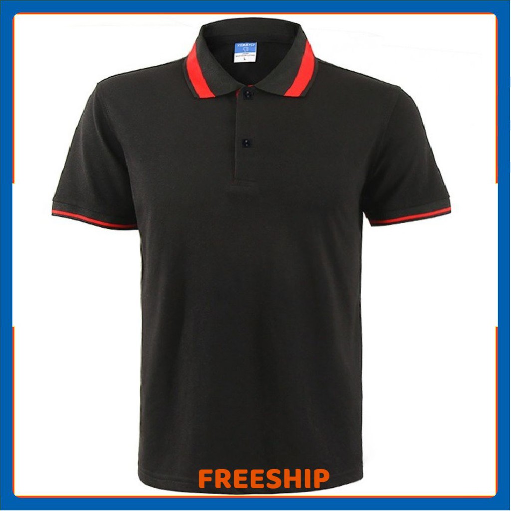 Áo Thun Nam Tay Ngắn | Áo Phông Nam Tay Lỡ Cổ  Đứng Thời Trang Cao Cấp A02-001. ken.shop23