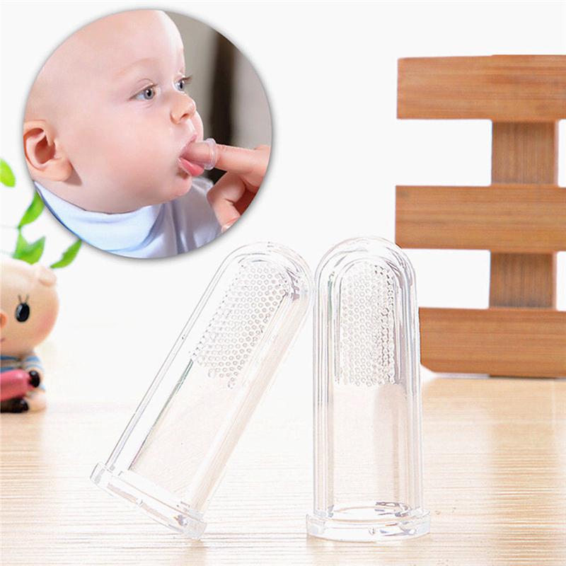 Bàn chải đánh răng bằng silicon cho bé