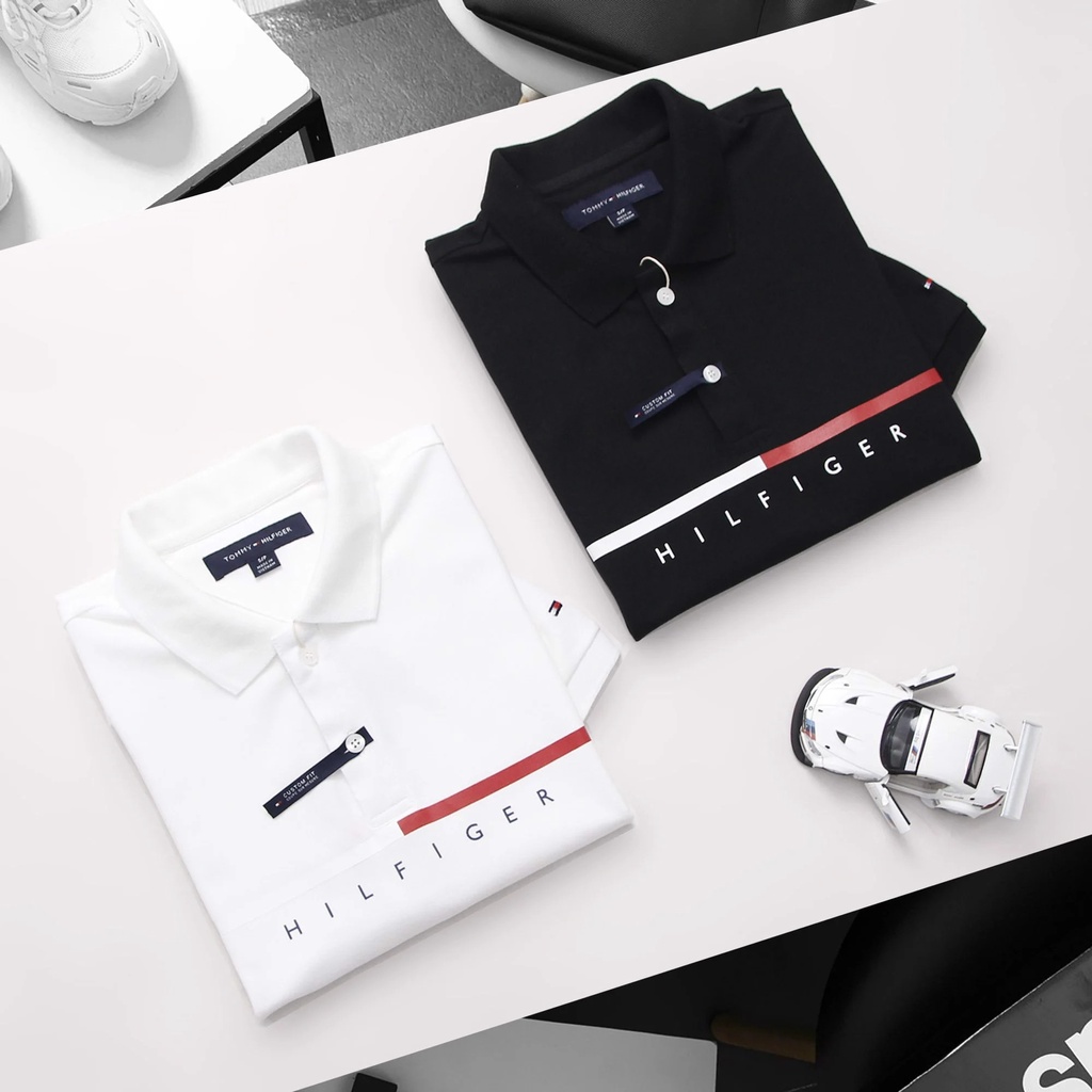 Áo Thun Nam Polo Form Regular Fit Tommy Hilfiger Viền Cổ vải cao cấp mịn mát cực xịn 3 Màu