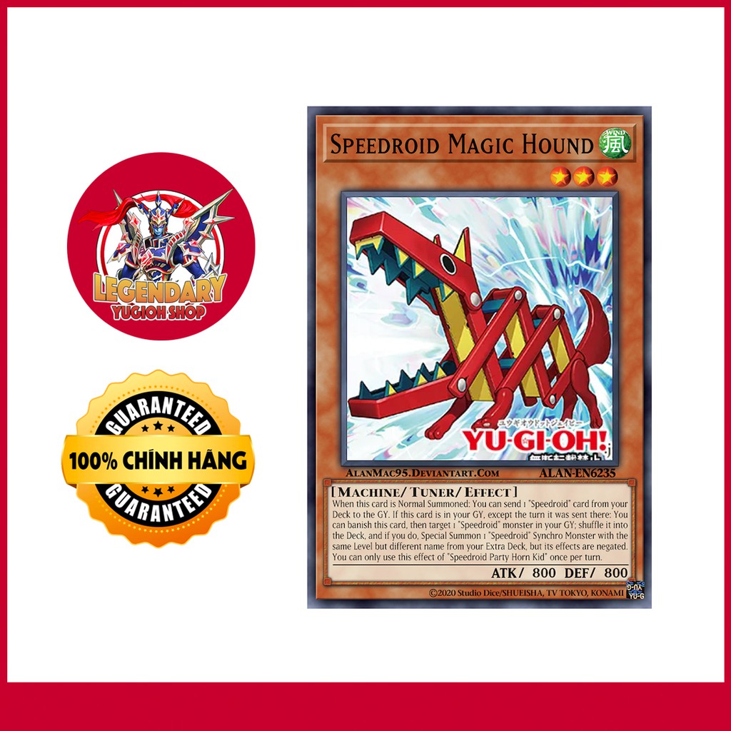 [Thẻ Bài Yugioh Chính Hãng] Speedroid Ultra Hound
