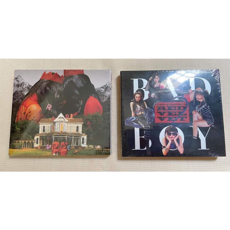 Ảnh album photocard Red Velvet nguyên seal Really Bad Boy The Velvet The Red Summer Perfect Velvet kihno Irene day 1 2