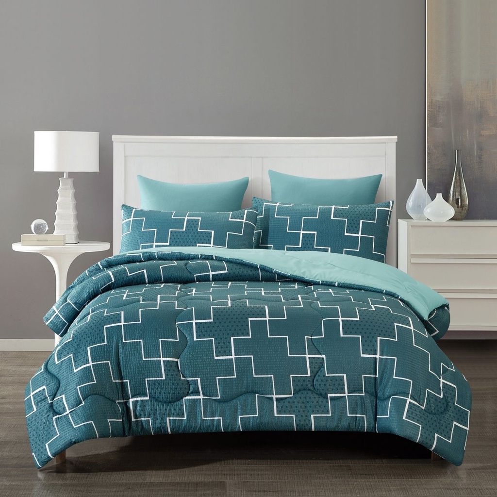 Bộ chăn ga áo gối Micro Satin NV Cool Ripple 1m6x2m 1m8x2m +20cm