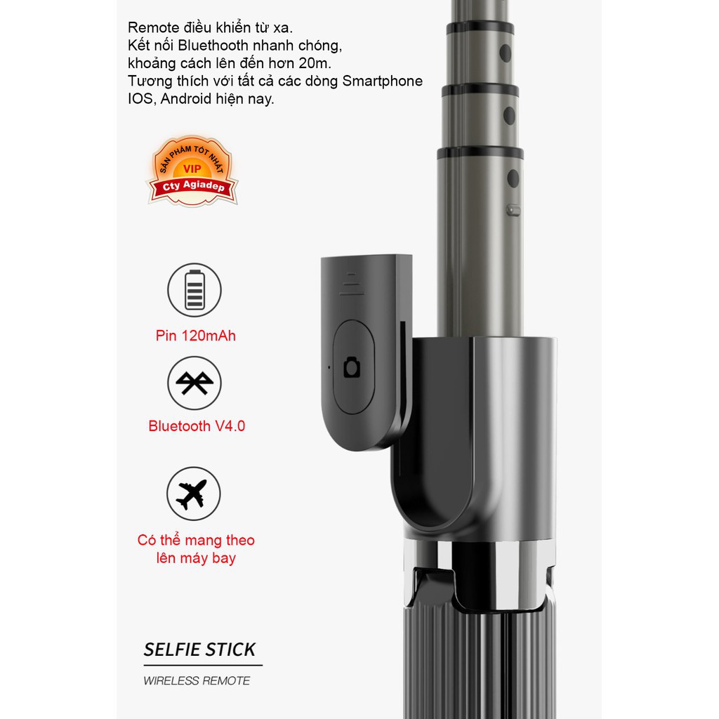 ♨Gậy tự sướng Gimbal chống rung Siêu xịn quay Video chuyển động Livestreaming Vlog 360 độ - AD | BigBuy360 - bigbuy360.vn