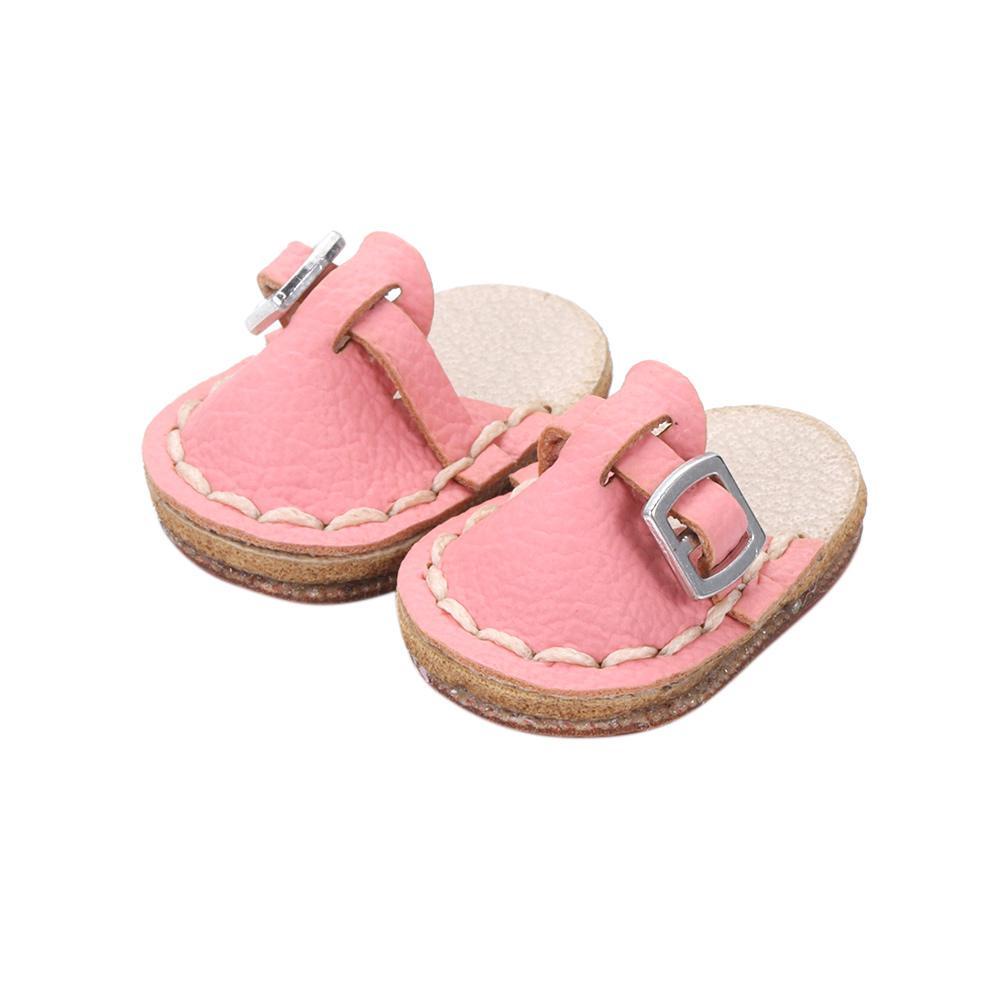 Giày Búp Bê Da Bò Handmade 5 Màu Dễ Thương Xinh Xắn LAYOR1