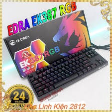 Bàn Phím Cơ E-Da Ek387- Bảo Hành 1 Đổi 1 Trong 24 Tháng
