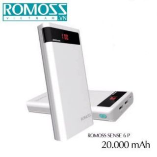 Sạc dư phòng Romoss Sense 6P 20000mAh
