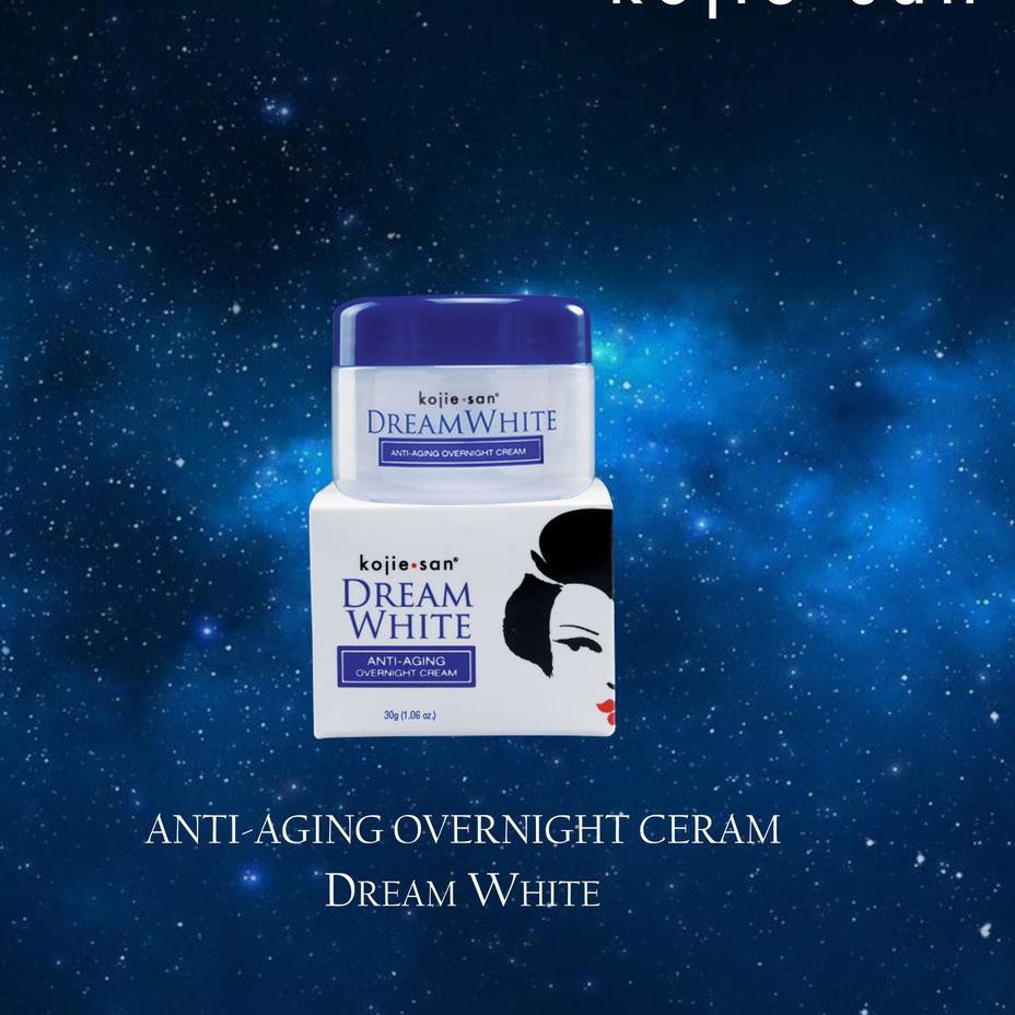 (Hàng Mới Về) Kem Dưỡng Da Mặt Ban Đêm De Kojie San Dream White 30g