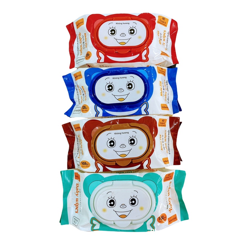 GIẤY ƯỚT 125G VẢI BI DÀY