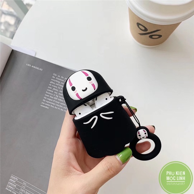 Case airpods Vô diện  Vỏ bao airpod 1 2 3 Pro silicon đựng tai nghe không dây i11 i12 ... no face