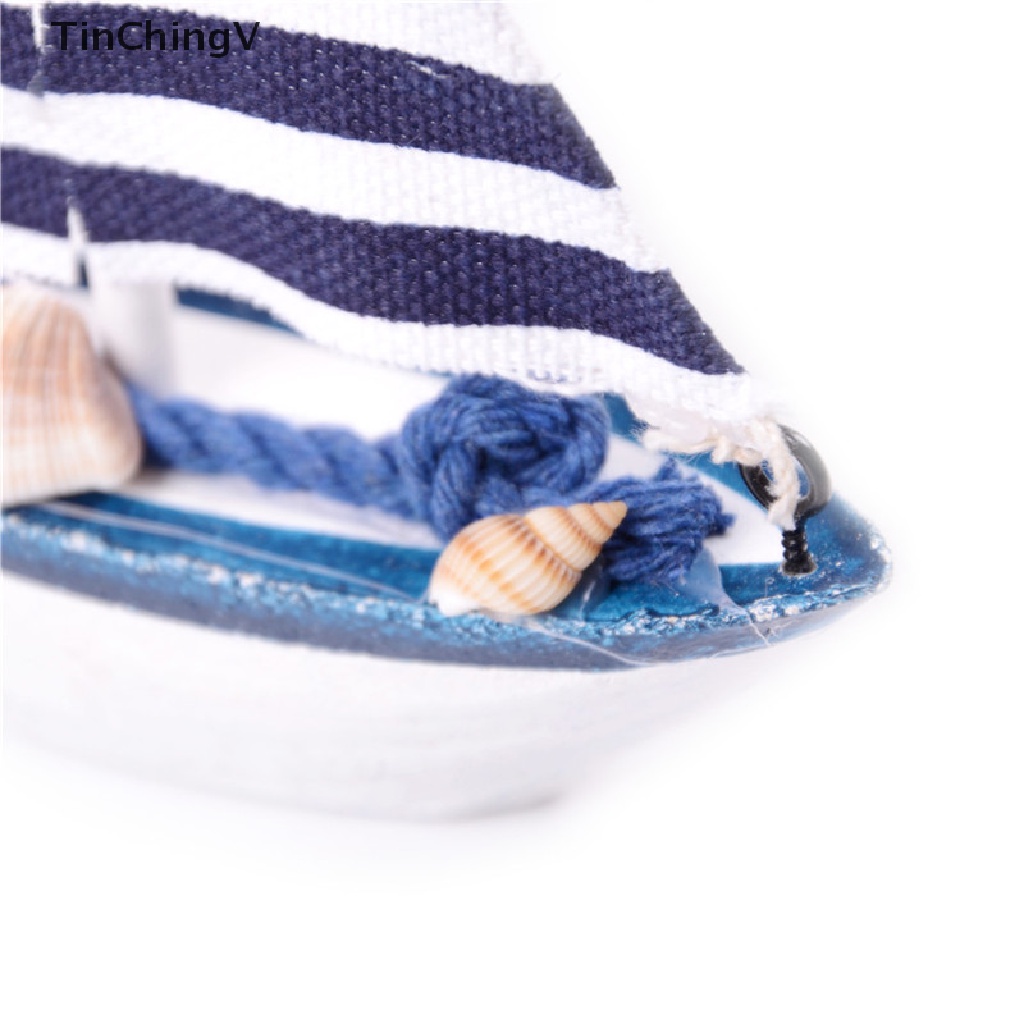 Đồ trang trí Thuyền Buồm Bằng Gỗ Để Bàn Trang Trí