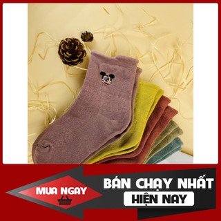 Tất Trẻ Em Hình Chuột Mickey Hàng Cao Cấp { Giá Sỉ Toàn Quốc}