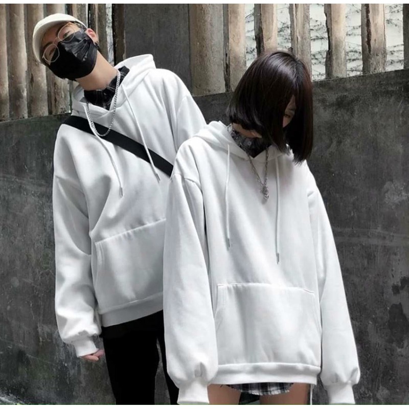 áo HOODIE TRƠN (mũ 2 lớp)