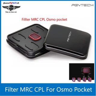 Filter MRC-CPL Osmo Pocket - Professional - PGYTECH - Giúp phơi sáng hình ảnh
