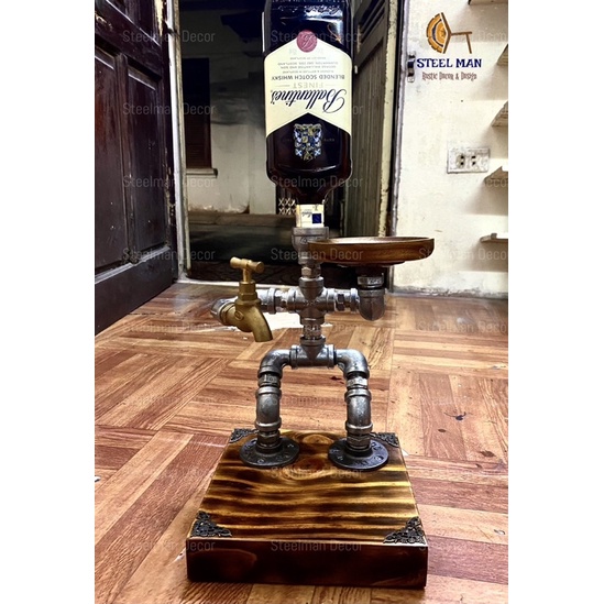 Whisky Dispenser - Giá rót rượu phong cách industrial, cổ điển, vintage decor