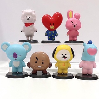 Set 7 figure BT21 dễ thương (fullset 7 bé)