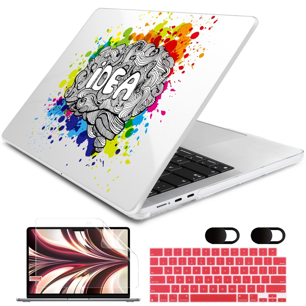 Vỏ bảo vệ máy tính xách tay BATIANDA thích hợp cho MacBook Pro Air M2 M1 A2681 A2338 A2337 A2179 A1932 Pro14 16inch M1