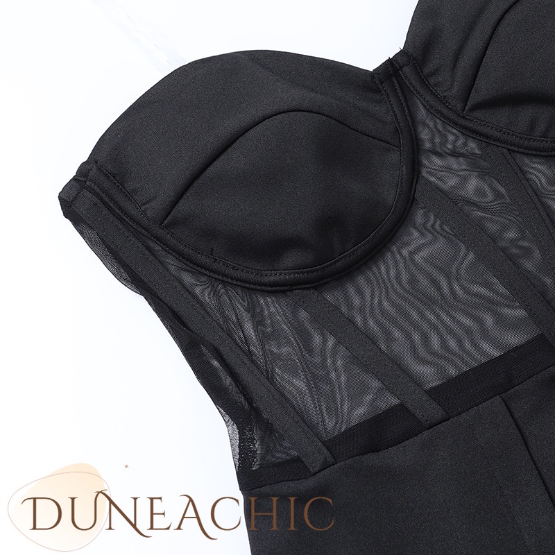 DUNEA Đầm Dạ Hội Nữ Trễ Vai Gợi Cảm DUNEA524
