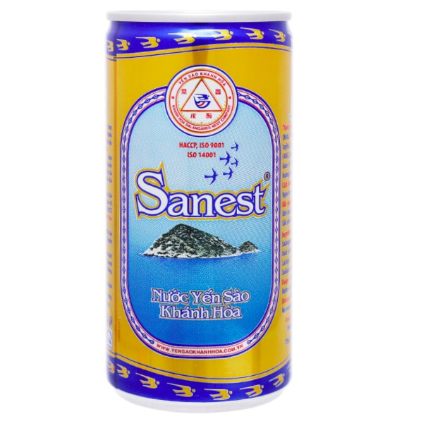 LỐC 6 LON NƯỚC YẾN SÀO SANEST KHÁNH HÒA LON 190ML