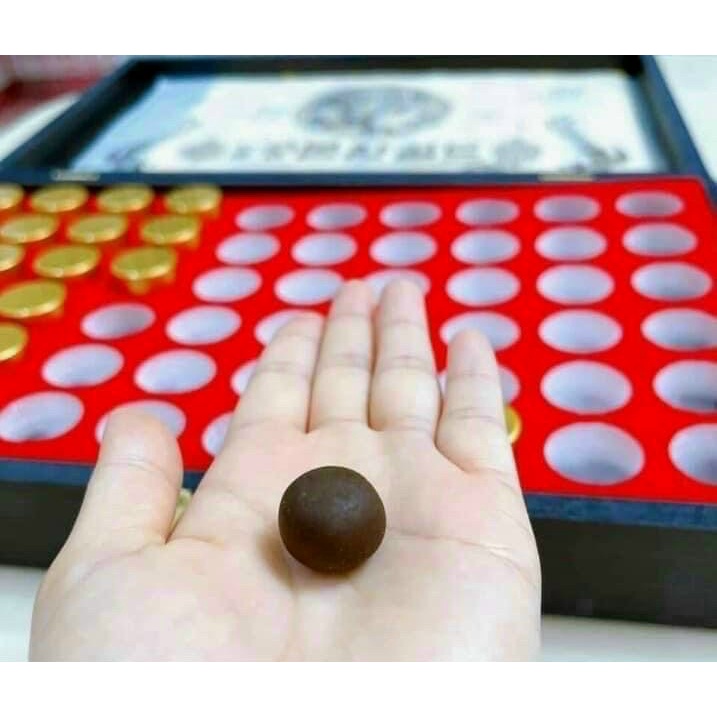 Đông Trùng Hạ Thảo Hộp Gỗ Đen Cao Cấp Hàn Quốc Hộp 60 Viên