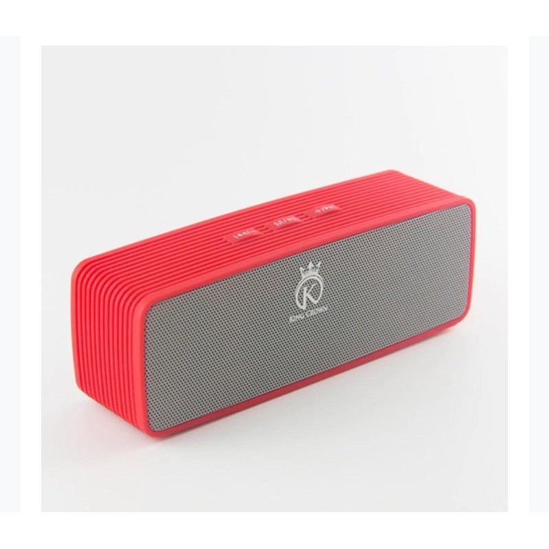 LOA BLUETOOTH KIÊM ĐÀI FM KING CROWN - CÓ KHE CẮM THẺ NHỚ