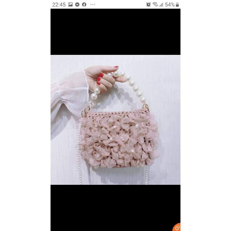 Set móc túi ruy băng