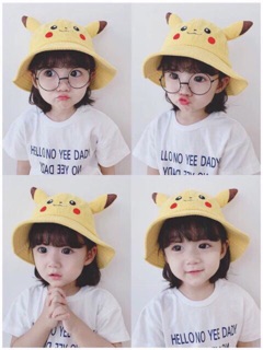 Mũ tai bèo pikachu siêu cute dành cho bé