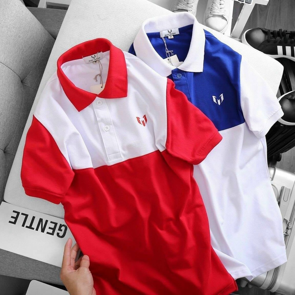 Áo Thun Polo Nam Có Cổ, Tay Ngắn MARJ666 - Chất Liệu Cotton Cá Sấu 100%, Form Suông Basic Thoáng Mát, Thoải Mái.