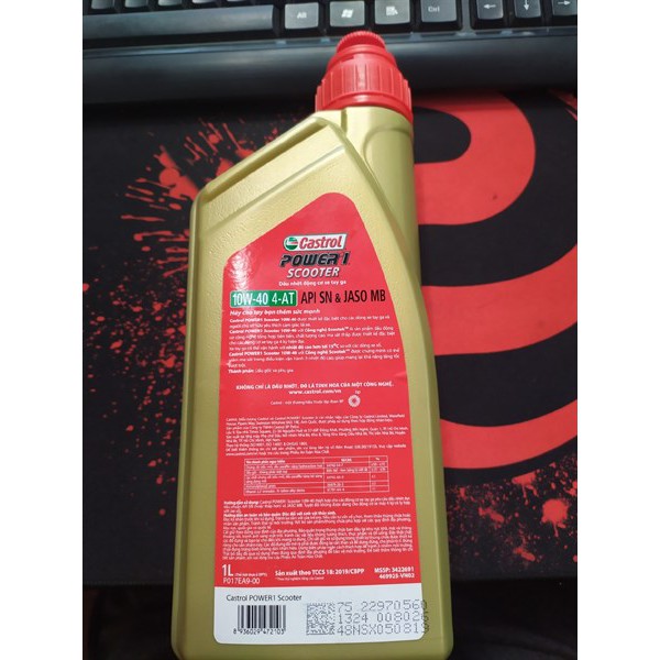 DẦU NHỚT CASTROL GA 1L