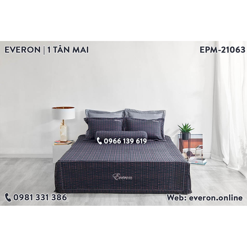 EPM21063 Bộ 4 Mùa (Ga phủ + Chăn 4 Mùa 200*220 + 2 Vỏ Gối 45*65) | Hàng Chính Hãng