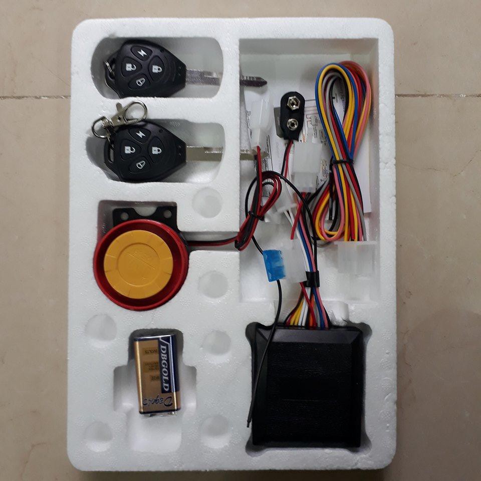 Thiết bị khóa chống trộm xe máy