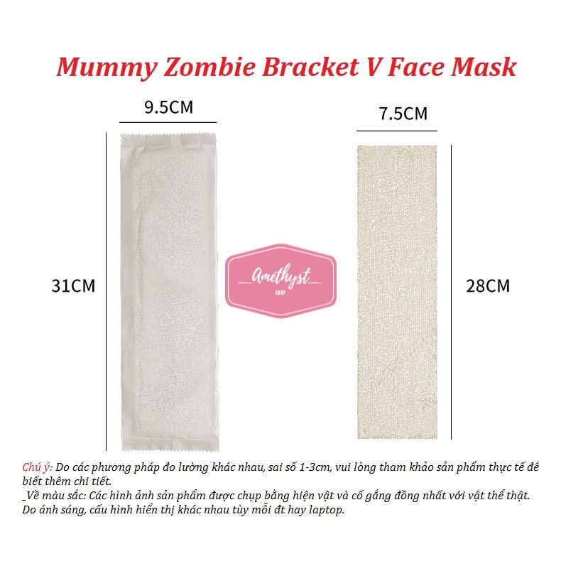 Set 5 Miếng Mặt Nạ Thạch Cao 5D Nâng Cơ Mặt Làm Săn Chắc Da Mặt Như Spa