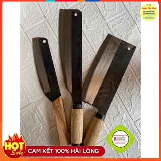 (Hình thật) Bộ 3 dao làm bếp tiện dụng trong gia đình - Bộ dao làm bếp