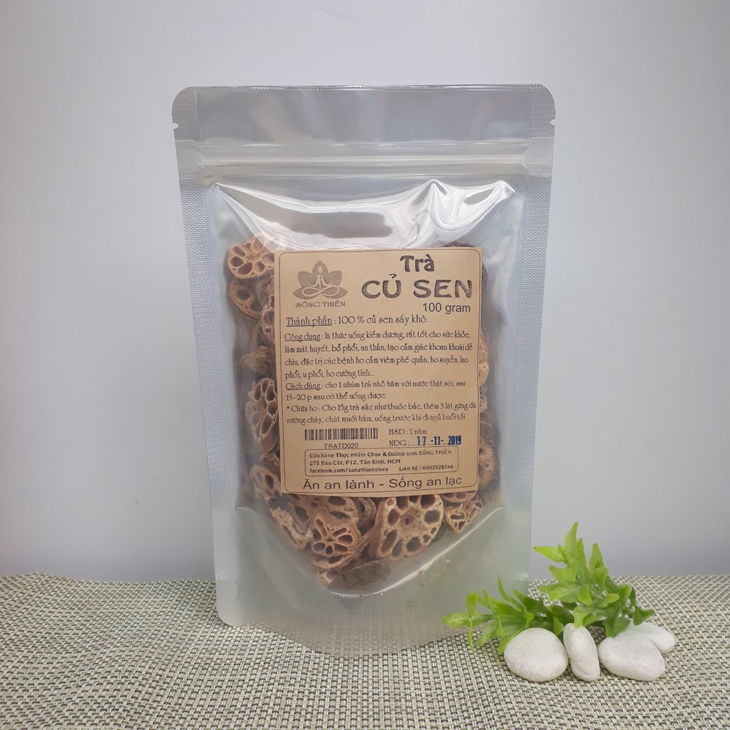 TRÀ CỦ SEN SẤY KHÔ 250 GRAM