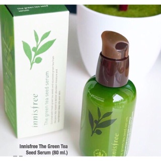 [chính hãng] tinh chất serum dưỡng da trẻ hoá innisfree trà xanh 80ml