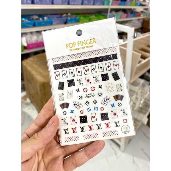 Stick kute ,miếng dán móng sticker nail cao cấp ,đồ nail đẹp giá rẻ