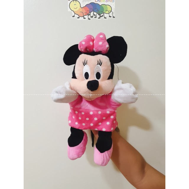 Rối bàn tay hình chú chuột Minnie trong phim hoạt hình Chuột Mickey